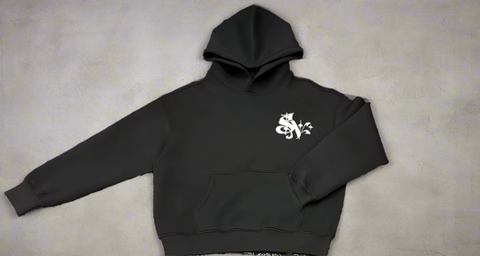 Black Relaxed Fit Hoodie