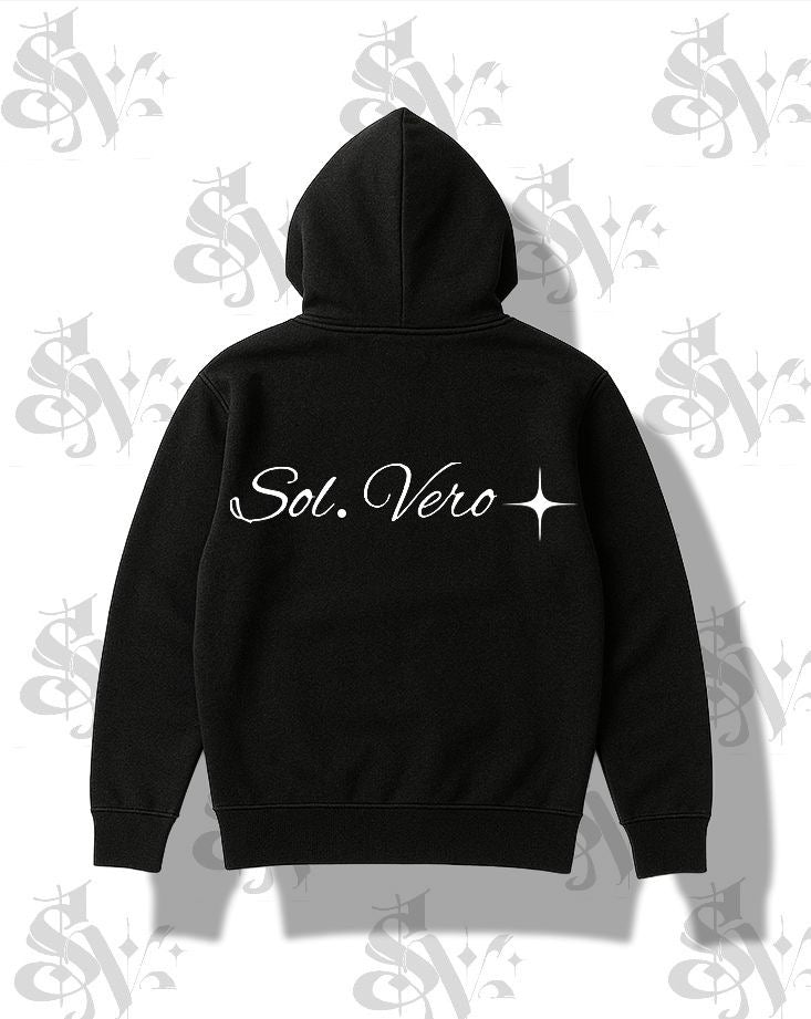 Black Relaxed Fit Hoodie