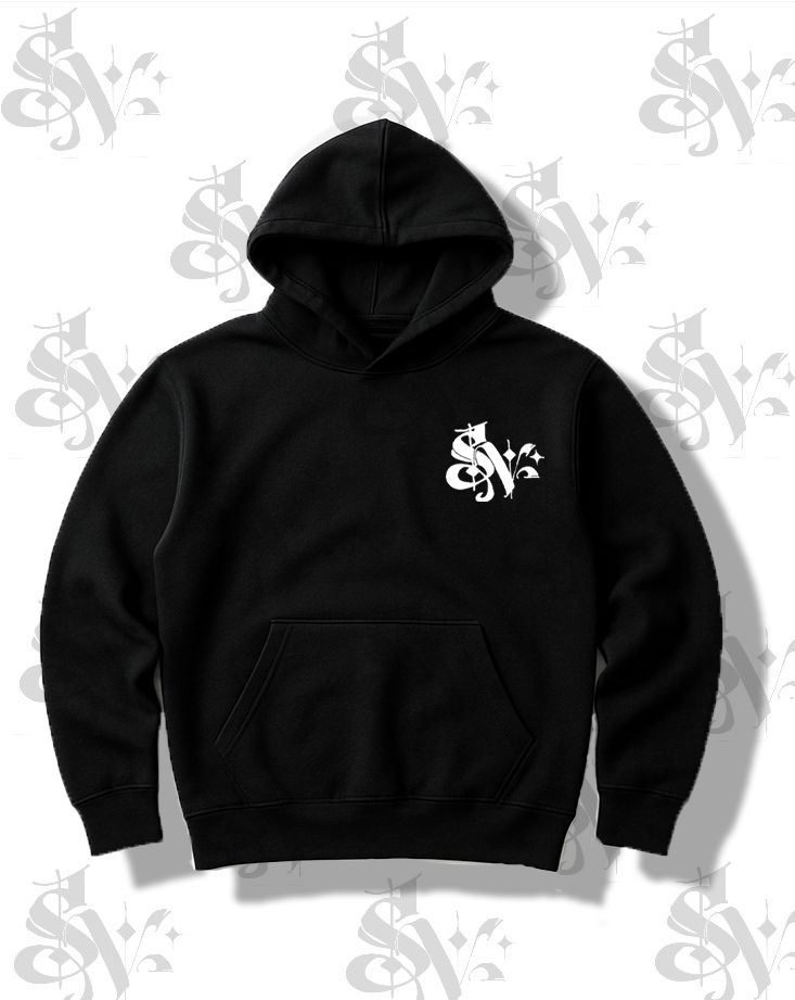 Black Relaxed Fit Hoodie