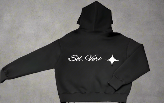 Black Relaxed Fit Hoodie