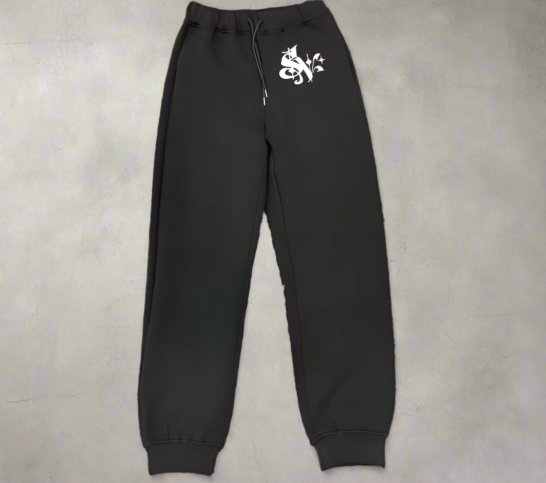 Black Relaxed Fit Bottoms
