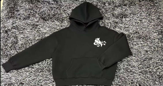 Black Relaxed Fit Hoodie